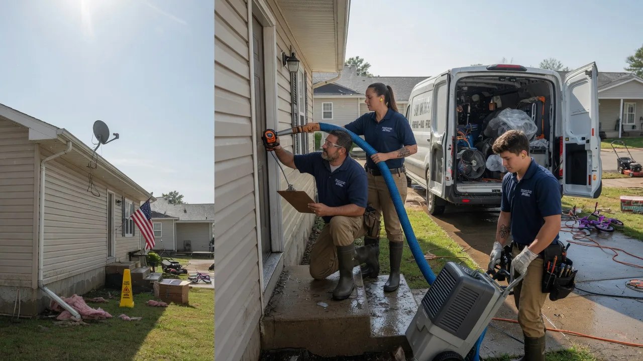 Ceiling Water Damage Restoration in Iredell, TX near me